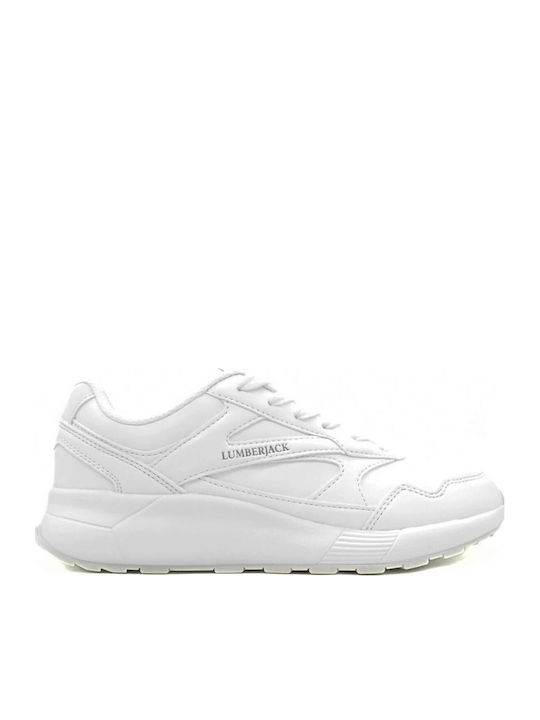 Lumberjack Bont Sneakers Λευκά