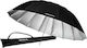 Skylux Parabolic Reflection Umbrella 180cm Ομπρέλα για Studio Black/Silver