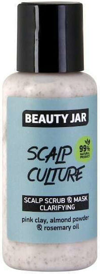 Beauty Jar Culture Scalp Scrub για Λιπαρότητα με Άργιλο 80ml