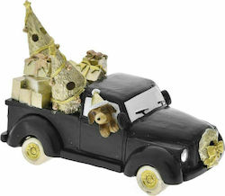 Iliadis Weihnachtsfigur Plastik Dekorativ Auto Schwarz 10x16x9cm