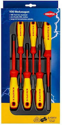 Knipex Σετ Κατσαβίδια Ηλεκτρολόγου VDE 1000V με 6 Εναλλασσόμενες Μύτες