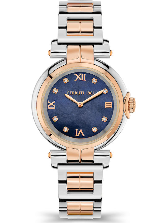 Sesia Womens Watch 34mm Battery with Stainless Steel Bracelet
