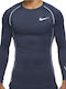 Pro Dri-fit Dri-Fit Long Sleeve Athletic Blouse Obsidian