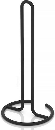 Tekno-Tel Metallic Paper Towel Holder Black 14x14x32cm MG302B