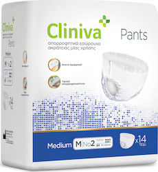 GEH Global Etiquette Hygiene Cliniva Incontinence Diaper Medium 14 Units GEH Global Etiquette Hygiene Cliniva Incontinence Diaper Medium 14 Units