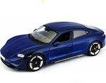 Bburago Αυτοκινητάκι 1:24 Blue Porsche Taycan Turbo S για 3+ Ετών 18-21098