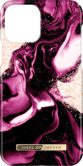 iDeal Of Sweden Printed Back Cover Πλαστικό Golden Ruby Marble (iPhone 13)