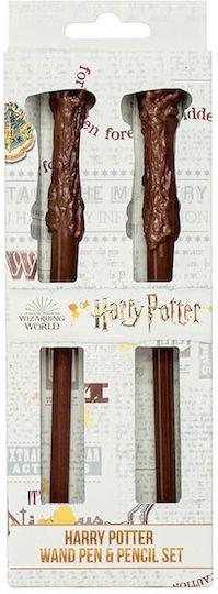Blue Sky Studios Harry Potter Kinder Schreibwarenset mit Bleistift und Kugelschreiber 2Stück