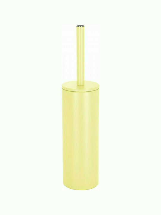 Dimitracas Akira Metallic Toilet Brush Yellow