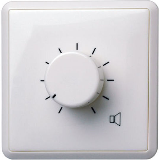 Apart Audio EVOL-40 Complete Audio & Video Volume Regulator Socket White