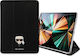 Karl Lagerfeld Karl Head Flip Cover Piele artificială / Silicon Negru (iPad Pro 2021 11") KLFC11OKHK