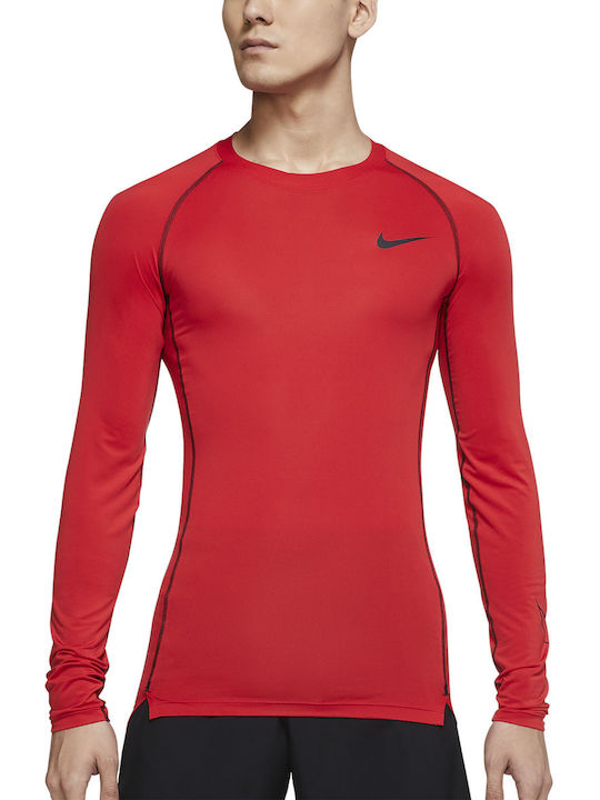 Nike Ανδρική Μπλούζα Μακρυμάνικη Κόκκινη