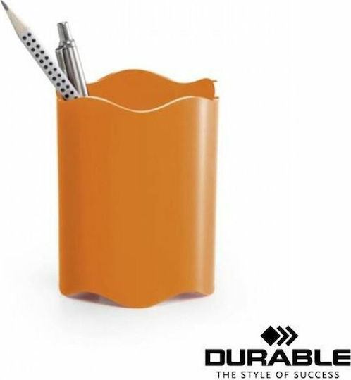 Kunststoff Stifthalter in Orange Farbe 1Stück