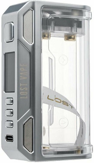 Lost Vape Thelema Quest Mod Box Mod 200W Clear Silver