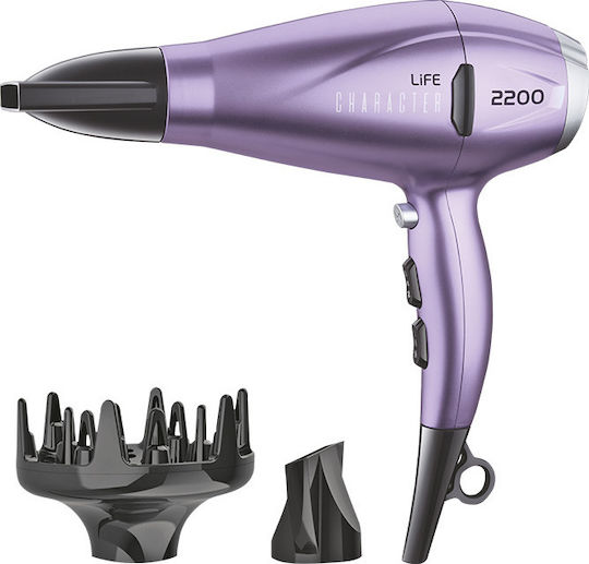 Life Character Ionic Сешоар 2200W Lilac