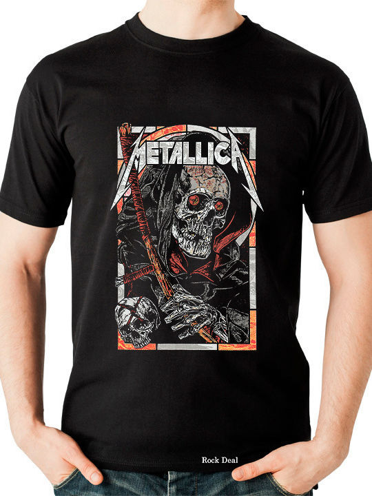 T Shirt Black Metallica