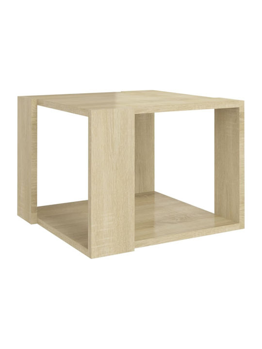 Rectangular Wooden Coffee Table Oak L40xW40xH30cm