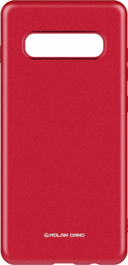 Molan Cano Jelly Back Cover Silicon Roșu (Galaxy S10+)