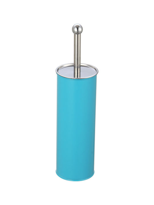 Cyclops Metallic Toilet Brush Light Blue