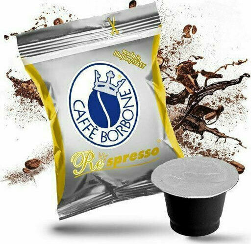 Caffe Borbone Kapseln Espresso Respresso Oro Kompatibel mit Maschine Nespresso 100Mützen
