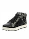 7555164 Παιδικά Sneakers High Μαύρα
