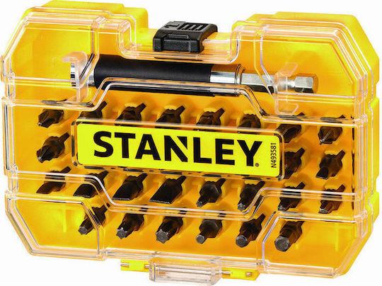 Stanley Σετ 31 Μύτες Κατσαβιδιού