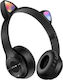 Cat Ears Y47 Безжични Bluetooth On Ear Слушалки...