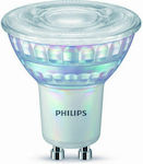 Philips Λάμπα LED για Ντουί GU10 Θερμό Λευκό 230lm Dimmable