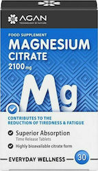 Agan Magnesium Citrate 2100mg 30 tabs