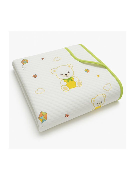 Beboulino Babydecken Kinderbett Bär 117x145cm