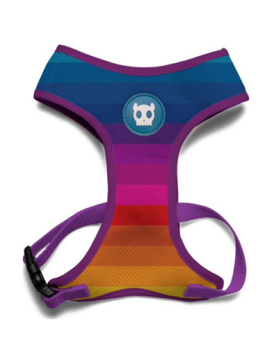 Zee-Dog Dog Harness Vest Adjustable Air Mesh Prisma Purple Large 395690