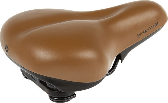 M-Wave Elast Brown Bicycle Saddle City