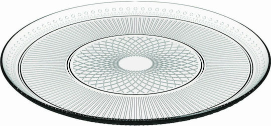 Luminarc Louison Πιάτο Ρηχό Γυάλινο Διάφανο με Διάμετρο 32cm