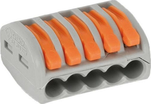 Elmark Κλέμα Ταχείας Σύνδεσης 5x0.08-4mm2 32A 400V (31023)