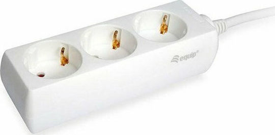 Equip Steckdosenleiste 3 Positionen mit Kabel 1.5m