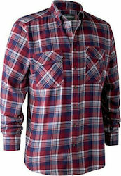 Deerhunter Marvin Hunting Shirt Red Check