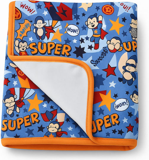 Beboulino Super WoW Kuscheldecke Mehrfarbig 85x100cm.