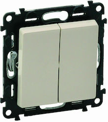 Legrand Valena Life Recessed Wall Switch Double...
