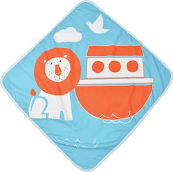 Splash Toys Baby Body Towel Lion Blue