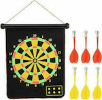 Set with Target & 6 Darts Magnetic 40x47cm.