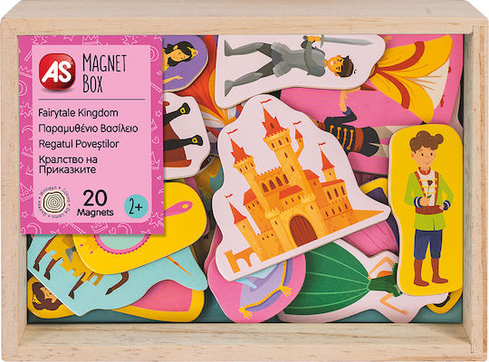 AS Joc de construcție magnetic Wooden Princesses pentru copii de 2++ ani