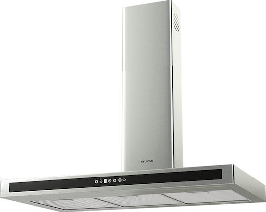 Hyundai Chimney Vent Hood 90cm Inox