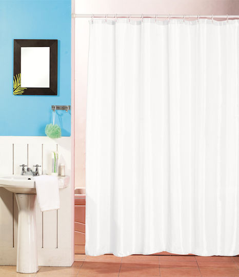 Cyclops Duschvorhang Stoff 180x200cm White