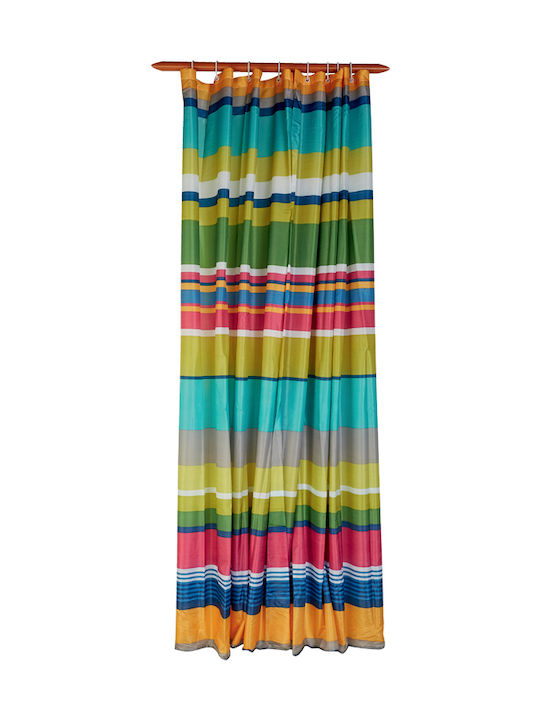 Cyclops Fabric Shower Curtain 240x180cm Multicolor