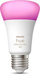 Philips Smart Λάμπα LED για Ντουί E27 και Σχήμα A60 RGBW 1100lm Dimmable