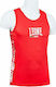 Leone Boxing Singlet AB726 Ανδρική Αμάνικη Μπλούζα Κόκκινη για Boxing Κόκκινη