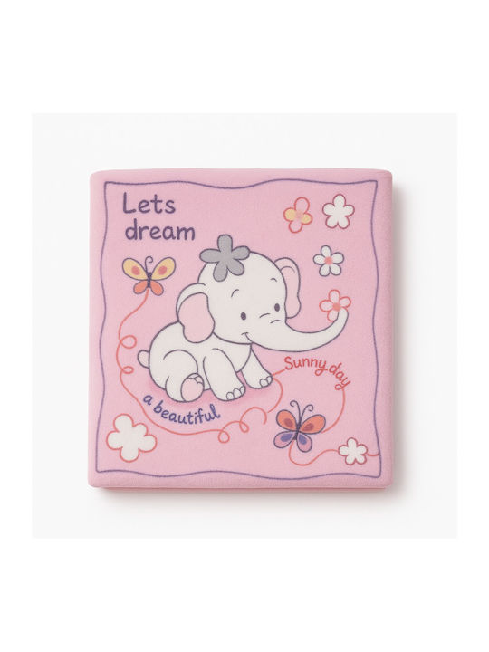 Beboulino Blanket Nursery Swaddling Blankets Polar Elephant Fleece Gray 80x90cm