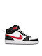 Court Court Borough MID 2 Kids Sports Shoes Basketball with Hoop & Loop Closure White