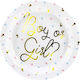 PartyDeco Boy or Girl Πιάτο για Party 6τμχ