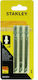 Stanley STA23073 Λάμες HCS για Ξύλο 100mm 3τμχ